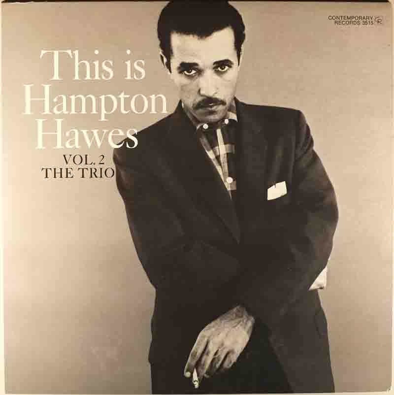Hampton Hawes Trio Vol.2のジャケット表
