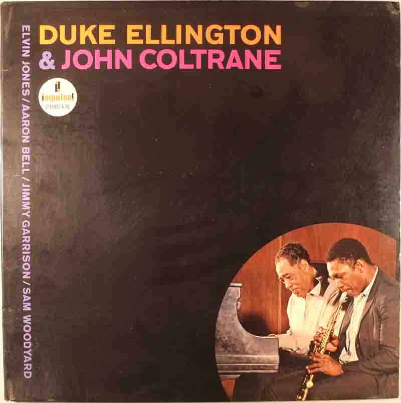 Duke Ellington ＆ John Coltraneのジャケット表