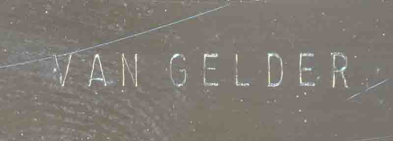Eric Dolphy ２枚組のＡ面の刻印VANGELDER